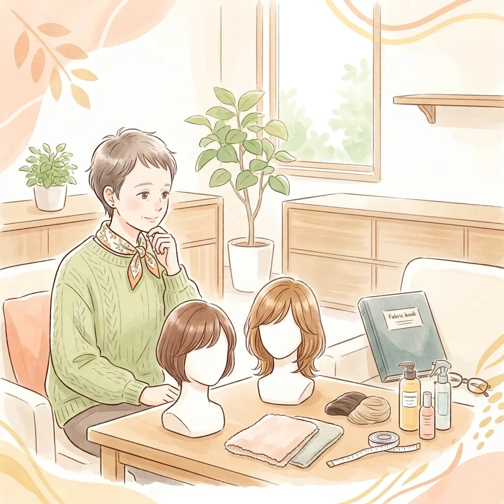 初めての方向けガイド|医療用ウィッグ選びでよくある不安Q&A
