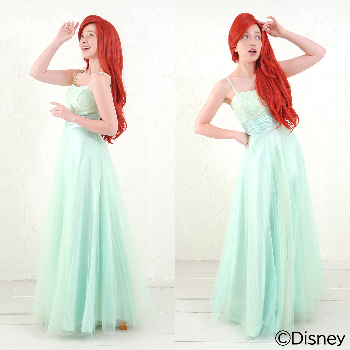 【Disney】リトル・マーメイド(アリエル/Ariel)/ ウィッグ