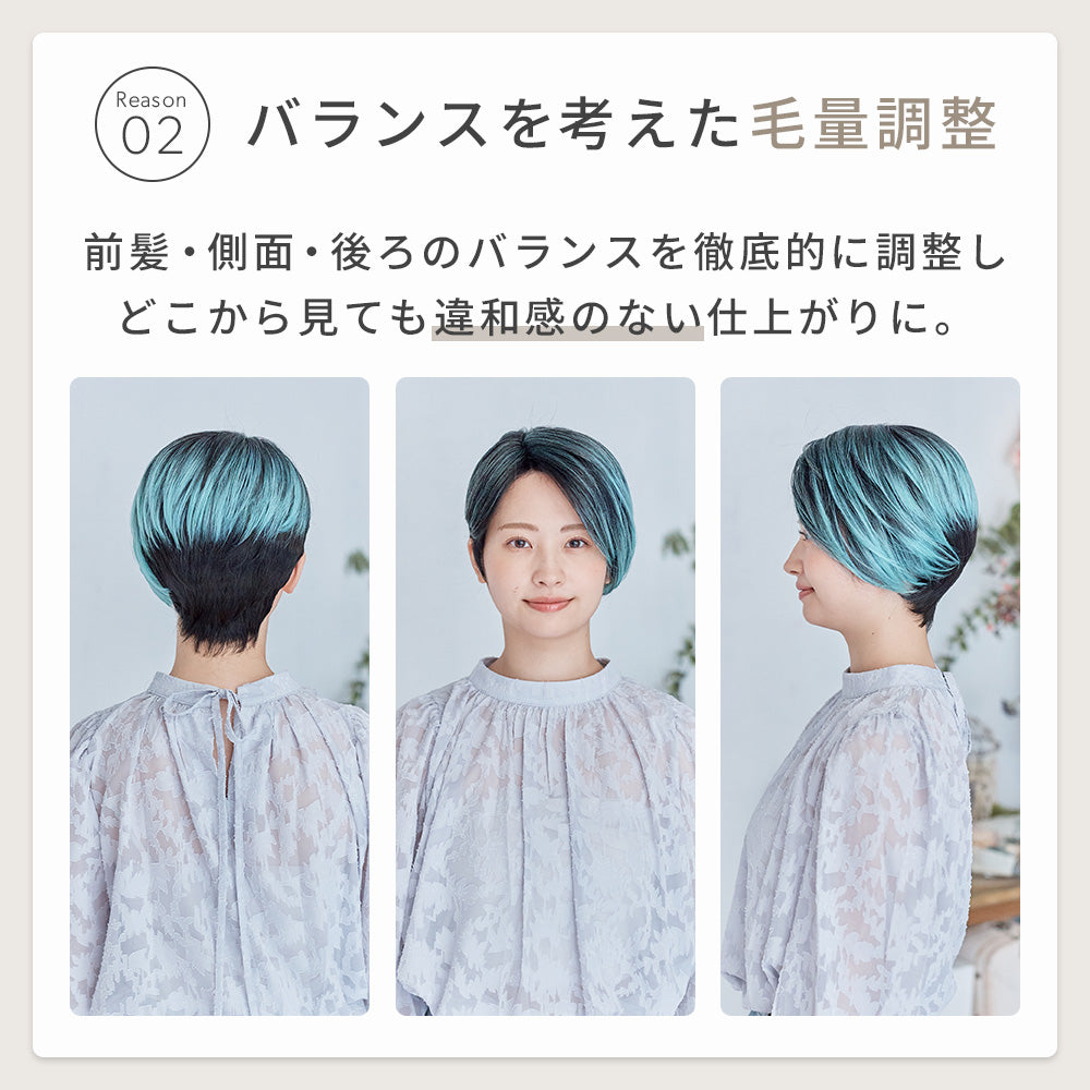 チョコミントショート