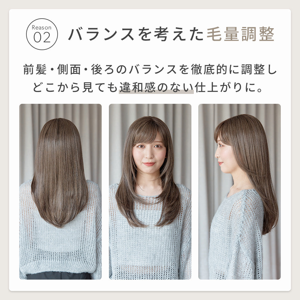 ルルハイライトオリーブロング