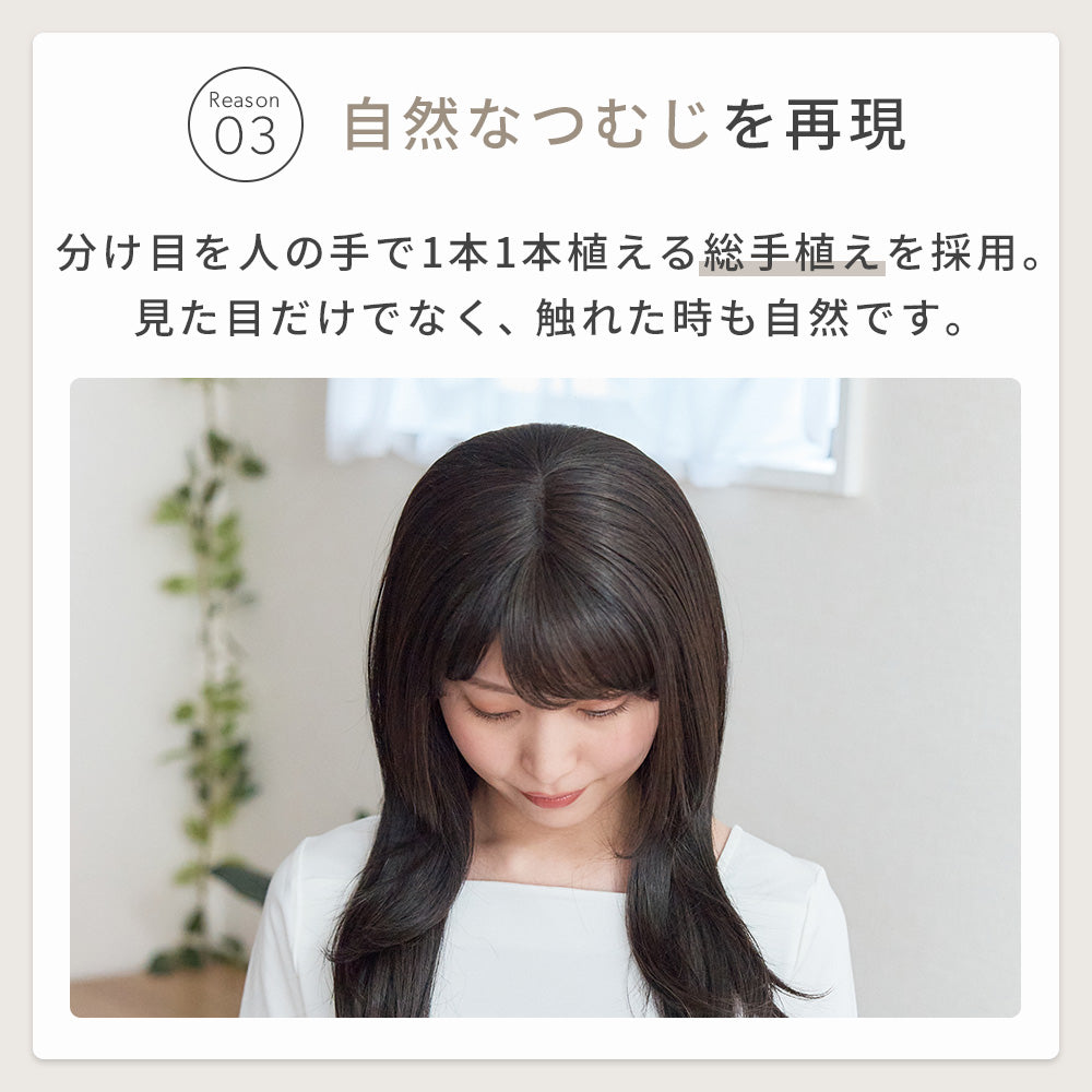 ルルハイライトオリーブロング