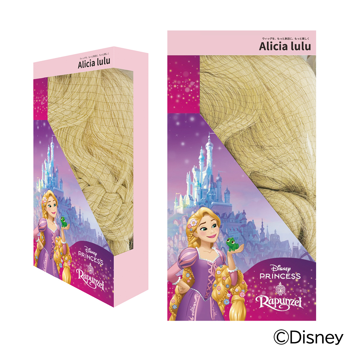 【Disney】塔の上のラプンツェル(ラプンツェル/Rapunzel)/ ウィッグ (結い上げver)