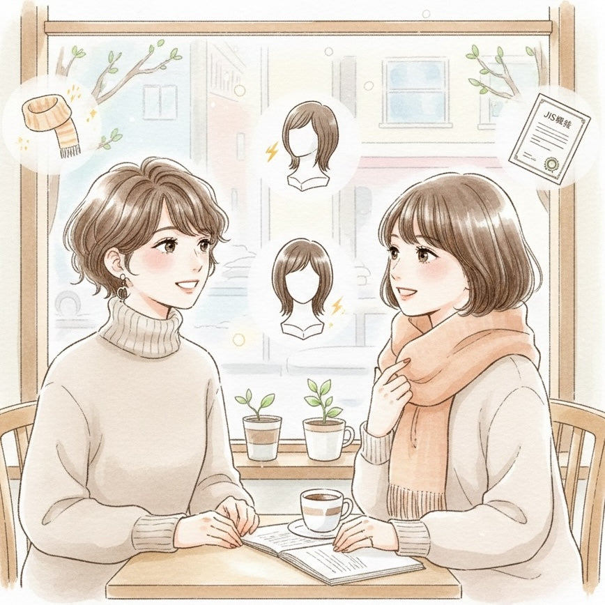 マフラー・タートルネックと相性抜群！冬に楽しむ「ショートボブ」のススメ