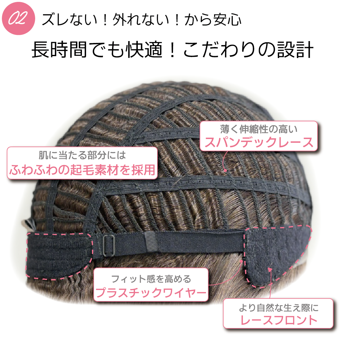 ワイツーケーロング フルウィッグ ミディアム – 自然で高品質な