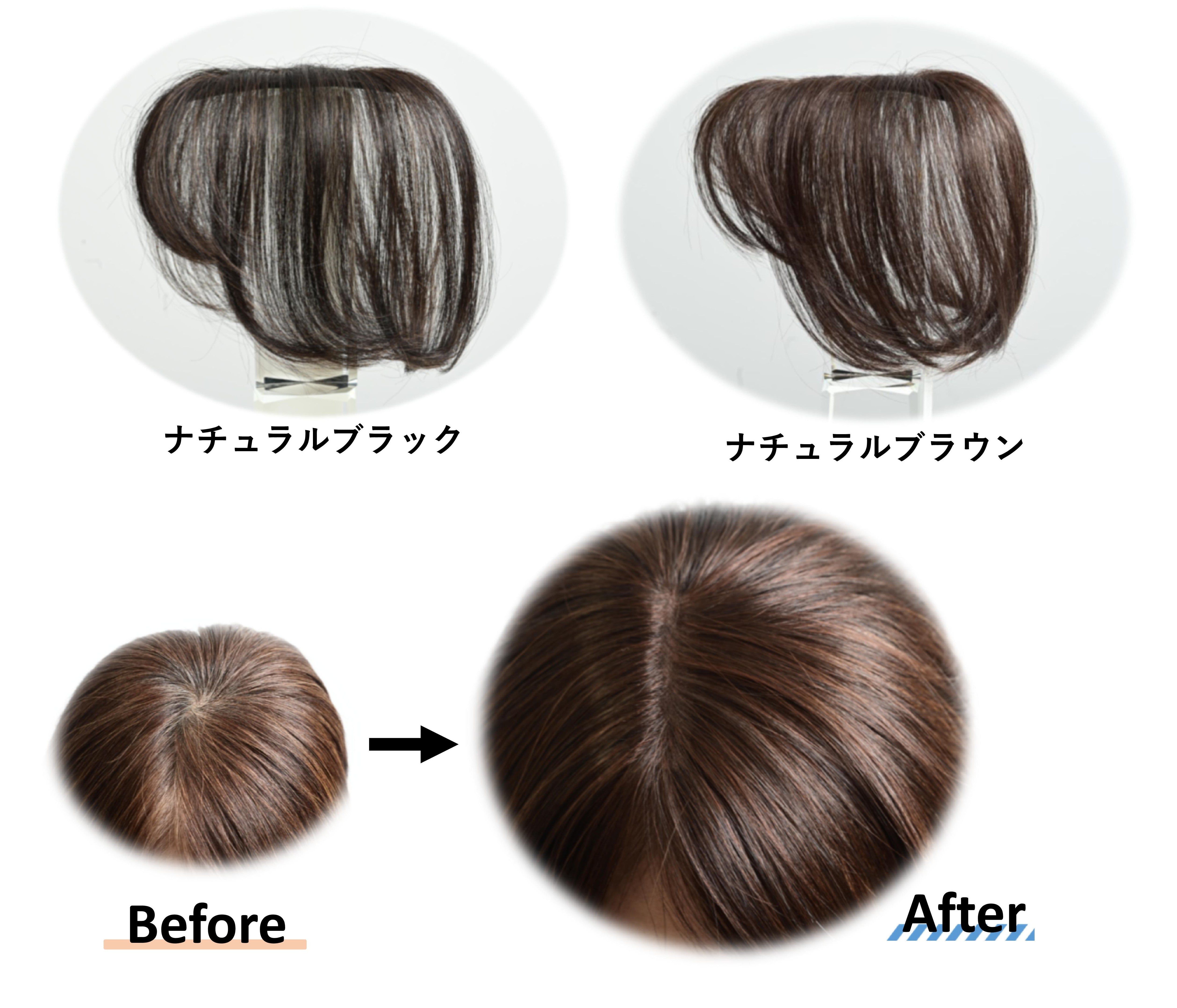 ポンっとのせるだけ簡単ウィッグ