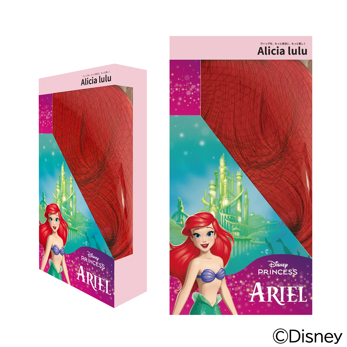 【ちくわ】リトルマーメイド アリエル ウィッグ Disney】リトル・マーメイド（アリエル/Ariel）/ ウィッグ