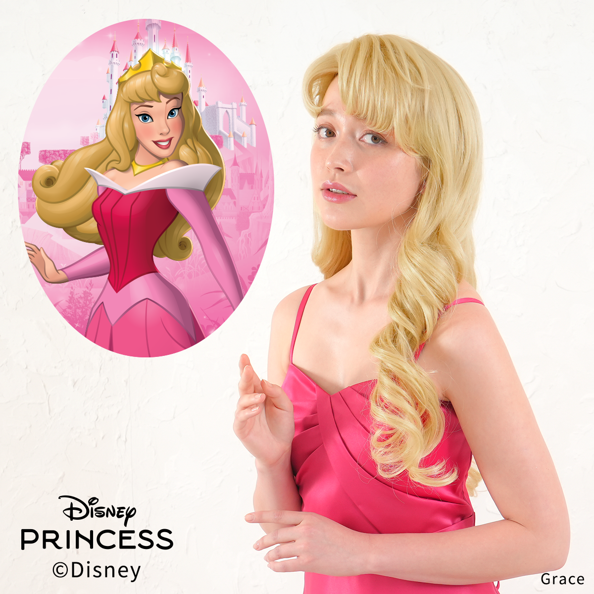 【Disney】眠れる森の美女（オーロラ姫/Princess Aurora）/ ウィッグ