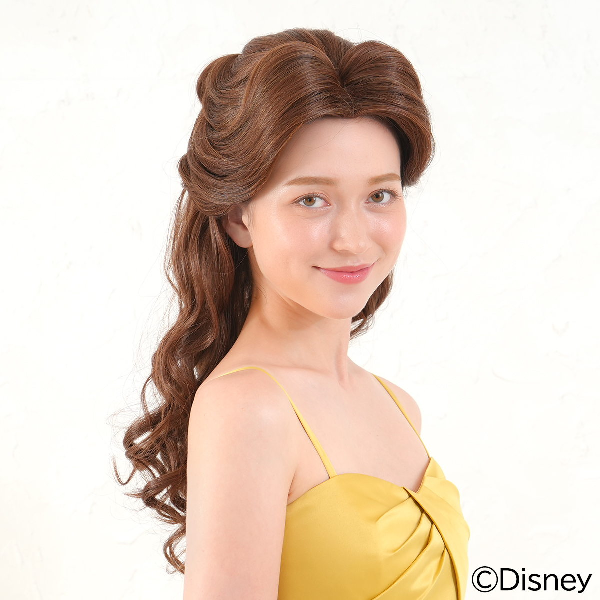 ディズニー 美女と野獣 グリーティング風 ベル ウィッグ