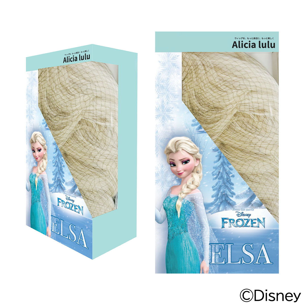 【Disney】アナと雪の女王（エルサ / Elsa）/ ウィッグ